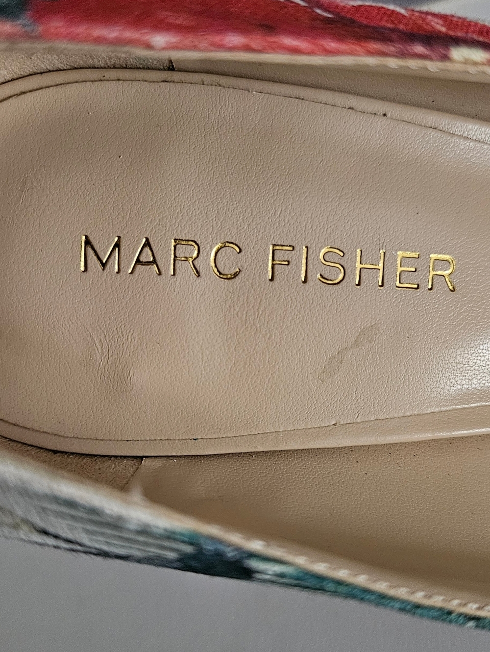 Marc Fisher Floral Stiletto Heels - Picture 5 of 6